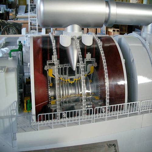 革新未來(lái)能源:汽輪機(jī)動(dòng)態(tài)演示模型;火力發(fā)電仿真模型.